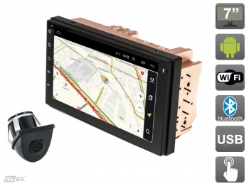 Универсальная магнитола 2DIN AVS070AN (#005) на Android