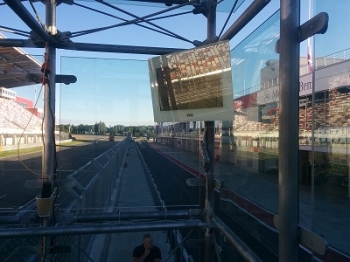 Телевизоры AVEL на автодроме Moscow Raceway