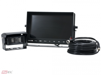 Комплект для парковки грузового транспорта AVS4711TM (AHD) + AVS670CPR (AHD) + AVS20CC (4PIN) (Pro 1, AHD)