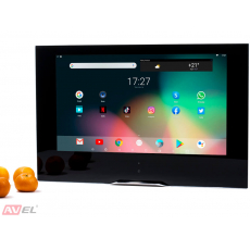 Сенсорная Android панель для кухни AVS225K (черная рамка)