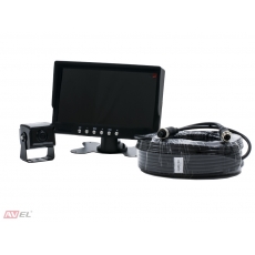 Комплект для парковки грузового транспорта AVS4747TM (AHD) + AVS305CPR (AHD) + AVS20CC (4PIN) (Simple 3, AHD)