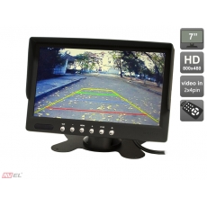 Парковочный монитор 7" для грузовиков и автобусов AVS4701BM