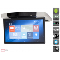 Потолочный монитор 15,6" на Android AVS1506MPP (серый)