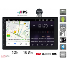 Универсальная магнитола 2DIN AVS070AN (#109) на Android