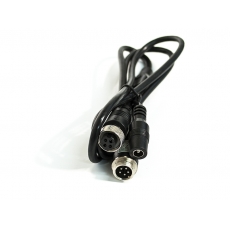 Переходник AVS145P 5 PIN MALE - 4 PIN FEMALE + DC FEMALE для подключения камеры заднего вида