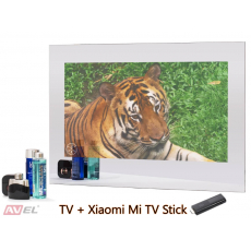 Smart телевизор в зеркале AVS275SM (Magic Mirror) + Xiaomi Mi TV Stick