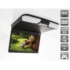Потолочный монитор 15,6" со встроенным DVD плеером AVS1520T (черный)