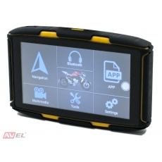 Навигатор для мотоцикла DRC050A с экраном 5" на ОС Android