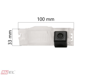 CMOS штатная камера заднего вида AVS110CPR (027) для автомобилей HYUNDAI