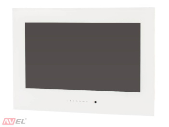 Smart телевизор AVS245SM (белая рамка) + Xiaomi Mi TV Stick