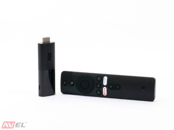 Встраиваемый Smart монитор для кухни AVS2404BMBF (AVS2404BM Black) + Xiaomi Mi TV Stick